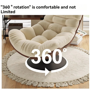 Poltrona Reclinabile Girevole <span class=keywords><strong>di</strong></span> Lusso a 360° Divano Lounge Moderno con <span class=keywords><strong>Design</strong></span> Ergonomico <span class=keywords><strong>per</strong></span> <span class=keywords><strong>Soggiorno</strong></span> - Product Image 2