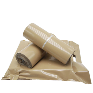 Hand-Held Poly Courier Bag Leite Chá Cor E-Commerce Logística Embalagem Transfronteiriça Best-seller Waterproof Mailer Bag - Product Image 1