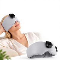 Masque oculaire chauffant sans fil Eveekon avec musique, rechargeable, pour le sommeil et la relaxation