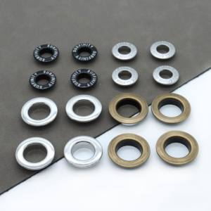 <span class=keywords><strong>Occhielli</strong></span> in ottone rivestiti neri <span class=keywords><strong>per</strong></span> scarpe, - Product Image 1