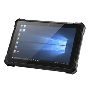 מוקשח Tablet 10.1 אינץ חיצוני tablet win10 N4200 עם יד רצועה אחורי 5.0MP Tablet Pc