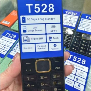 Wholesale Brand New Feature Phone Good Price Phone Feature T Ecno T528 Dual SIM Card Good <b>Camera</b> T528 Mobile Phone Small Phones - Product Image 5