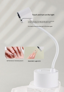 Lampe à LED USB Mini pour Ongles, Réglable à 360°, Séchoir UV Rapide pour Vernis Gel, en Plastique Durable - Product Image 2