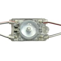 Module d'éclairage LED à injection haut de gamme Rayfondled à lentille unique grande taille, rétroéclairage LED 3521 DC12V 1W, garantie 2 ans, Ra80, 50000 heures