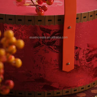 Collection de gâteaux de lune artisanaux Moonlit Breeze, boîte-cadeau en bois écologique, 8 pièces, boîte de rangement pour collations, sucre, cérémonie du thé, bijoux