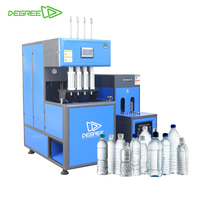 Machine de soufflage semi-automatique économique en PET pour bouteilles en plastique d'eau, d'huile et de jus