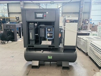 Compresseur d'air à vis 8 bars 10 bars 12 bars 15 kW 20 CV 22 kW 30 CV avec sécheur et réservoir 300L 400L 500L