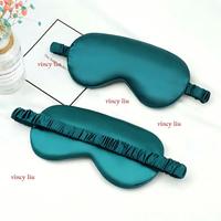 Penutup Mata Satin Lembut Grosir OEM dengan Tali Elastis, Penutup Mata Malam Hari, Penutup Mata Sutra Satin, Masker Tidur untuk Perjalanan