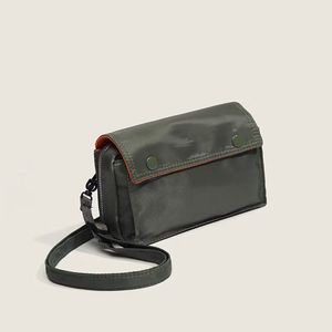 Japanese Style Fashion Waterproof Nylon Crossbody <b>Bag</b> Letter Zipper Closure Multi-functional Men's Outdoor <b>Small</b> Waist Pack - Product Image 3
