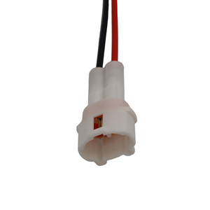 Conector Automotriz de 2 Posiciones, Plástico Blanco 6187-2311 para Cableado de Automóviles - Product Image 4