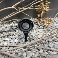 Rostfreie Aluminium-LED-Gartenleuchte Warmweiß Optional Außenbereich Garten-Baum-Spotleuchte Wegbeleuchtung Landschafts-Dekorlampe