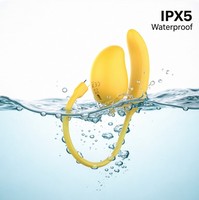 Neuheit App-Fernbedienung Mango-Bananen-Vibrator 9 Saugfrequenzen Erwachsenen-Sexspielzeug Liebeskugeln mit Starken Vibrationen