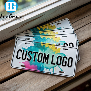 Placas de matrícula de coche personalizadas de primera calidad duraderas y resistentes a la intemperie con más de 25 años de experiencia placas de matrícula ecológicas - Product Image 1