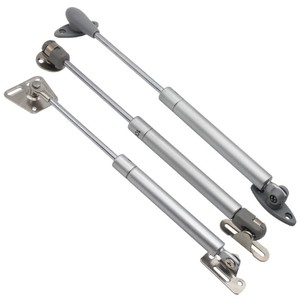 Stainless Steel Gas <b>Spring</b> Cabinet <b>Door</b> Support Rod Pneumatic Hydraulic Strut Silent Flip Up Iron Head - Product Image 1