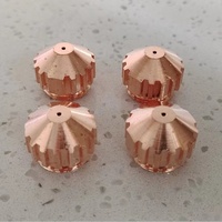 SHINEWAY 0408-2261 0408-2262 Électrode de découpe plasma SAF CP40R-CP100R Consommables de découpe plasma Cuivre Chrome-Zirconium Ouverture 1,0 mm