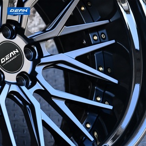 ล้อฟอร์จ 2 ชิ้น รุ่นใหม่สำหรับ GTR R35 DP092 ขนาด 18/19/20/21 นิ้ว 5X112 5X114.3 5X120 5X130 สีดำแบบกำหนดเอง ET 25 มม. - Product Image 5