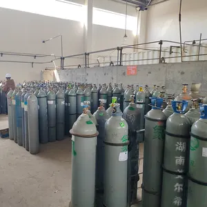 Gas Cylinders Refillable Helium Tanks 30 50 Tanques De Helio Helium Balloon Tanks For Oxygen Cylinders Medical Use O2 Tanks