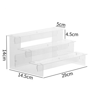 Expositor Acrílico de 3 Niveles, Ligero, para Figuras de Acción, Modelos de Anime y Coleccionables, Venta al Por Mayor de Fábrica - Product Image 3