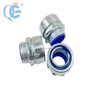 Raccord de tuyau en laiton nickelé Type d'angle Connecteur de conduit flexible avec produit de presse-étoupes de niveau de protection IP68