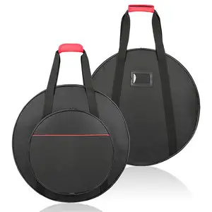 कस्टम लोगो 600D ऑक्सफोर्ड संगीत साधन बैग ले जाने के साथ संभाल 10mm मोटी गद्देदार सही संरक्षण पोर्टेबल ढोना झांझ बैग