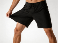 Shorts de bain YILONG pour hommes, haute qualité, respirants, à trous, séchage rapide, classiques, avec ceinture élastique et cordon de serrage