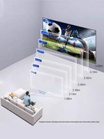 Projecteur laser tricolore C1 Pro 4K ultra haute définition pour cinéma maison et jeux, 240 Hz, 2350 lumens