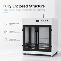 Nouvelle imprimante 3D FDM à grande plateforme, en alliage d'aluminium industriel, production automatique en série à haute vitesse, chambre fermée, sortie stable