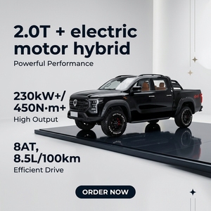 Foton Mars 7 Híbrido Automático 4x4 AWD Pickup L4 450Nm 2024 Nuevo/Usado 48V Cámara Trasera Izquierda Coches de Segunda <span class=keywords><strong>Mano</strong></span> - Product Image 4