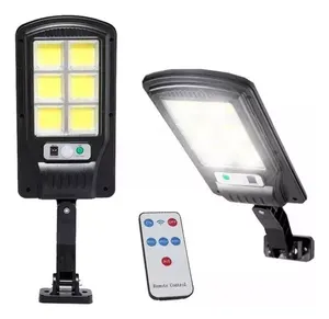 Phản xạ lampara năng lượng mặt trời LED 3 modos con bảng điều chỉnh + Kiểm soát màu Negro - Product Image 4