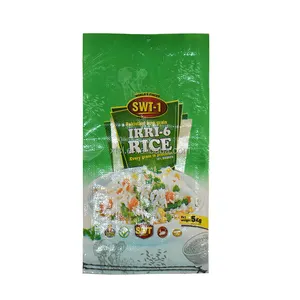 PP Woven Bag 10 kg laminated pp woven food bags Wholesale Reusable Pp Woven Philippine 50kg Rice Bags