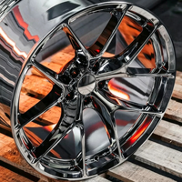 Nouvelles jantes en alliage d'aluminium forgé chromé 18-24 pouces, concaves profondes, compatibles M3/M4 Tesla, pour 5x114.3, sur mesure, multi-branches, garantie 3 ans