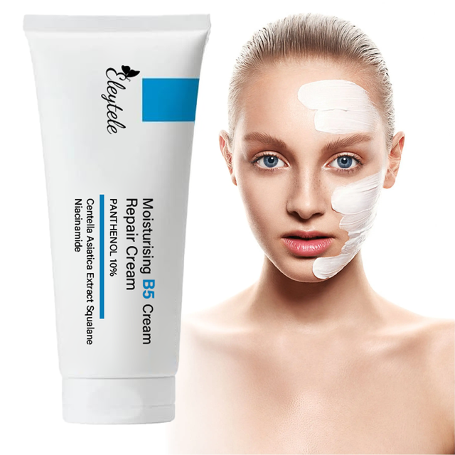 Korean Natural Moisturizer B5 Multi Effect Repairing Purifying Whitening Moisturizer Cream for Dry & Irritated Skin