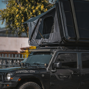 Carpa de techo rígida para 4 personas, carpa de aluminio para acampar, carpa impermeable para el techo, para senderismo. - Product Image 1