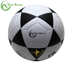 Zhensheng logotipo personalizado cuero tamaño 5 balones de fútbol - Product Image 4