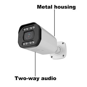 Kamera Peluru 4K Zoom 4X Lensa 2.8-12mm Penglihatan Malam Berwarna <span class=keywords><strong>40m</strong></span> Kompresi H265+ Tahan Air IP66 Kamera <span class=keywords><strong>CCTV</strong></span> 4k - Product Image 6