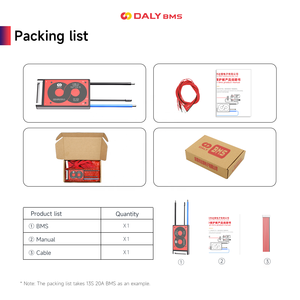 Daly OEM ODM 태양광 48V 리튬 이온 배터리 제조업체 공장, 리튬 이온 13S 48V 20A 관리 시스템 <span class=keywords><strong>BMS</strong></span> 보드용 - Product Image 6