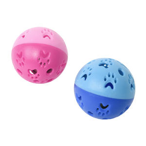 Accessori per gatti da 5cm gioca a paw Balls Pet cat Kitten <span class=keywords><strong>Jingle</strong></span> Bells little jingly <span class=keywords><strong>ball</strong></span> Cat toys - Product Image 6