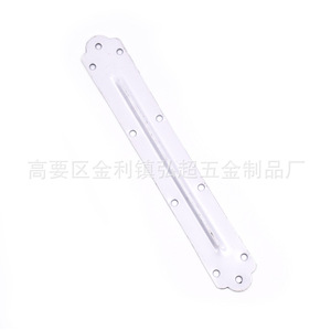 Connector Iron Plate 250x38mm Black Durable <b>Desk</b> Support Modern Simple Style - Product Image 2