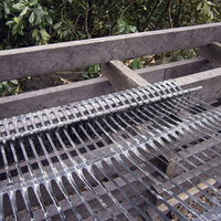 Géogrille uniaxiale en HDPE/PP à longue durée de vie pour projets de renforcement des terrasses, certifiée CE/ISO9001, garantie 2 ans