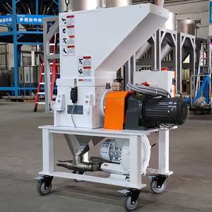 Fabbrica di macchinari in plastica di personalizzazione 1.5kw doppio strato in acciaio inox rosicchiando macchina frantoio lento per la lavorazione della plastica - Product Image 4