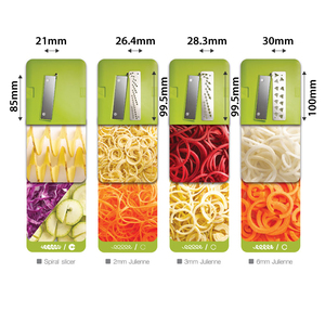 Long Life Kitchen Household <b>Multifunctional</b> Grater Manual Rotary <b>Vegetable</b> <b>Cutter</b> Chopper Spiralizer for Home Use - Product Image 6