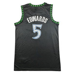 Nouveaux maillots de basketball cousus pas chers 2026 – 5 Edwards, 3 McDaniel, 11 Reid, 27 Gobert, 32 Towns - Product Image 5