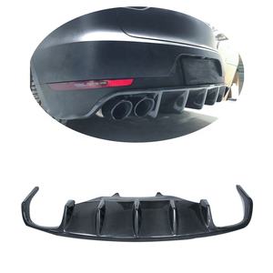 Pour <span class=keywords><strong>Porsche</strong></span> Macan 2011-2021, lèvre arrière en fibre de carbone, évents de pare-chocs arrière, ailerons, diffuseur de pare-chocs arrière, angle de recouvrement - Product Image 6