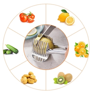 Maravilloso utensilio <span class=keywords><strong>de</strong></span> cocina multifuncional para el hogar, rebanador <span class=keywords><strong>de</strong></span> frutas <span class=keywords><strong>y</strong></span> <span class=keywords><strong>verduras</strong></span>, rebanador Manual <span class=keywords><strong>de</strong></span> tomate, rebanador <span class=keywords><strong>de</strong></span> limón <span class=keywords><strong>de</strong></span> aleación <span class=keywords><strong>de</strong></span> aluminio - Product Image 5