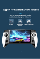 Konsol Game Retro Genggam X9 dengan 10000 Game Terpasang Sistem Operasi Android Layar IPS 3,5 inci