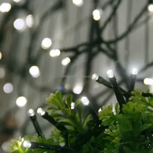 Christmas Wedding Party Decoration Led Curtain Wall Permanent Fairy Light Solar Street Outdoor Indoor String Lights