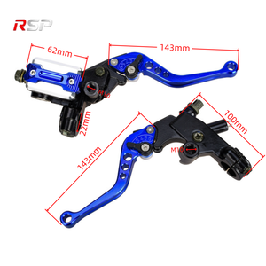 مجموعة ذراع الفرامل والقابض الهيدروليكي القابل للطي والقابل للتعديل من الألومنيوم CNC مقاس 7/8 22 مم للتحكم في الفرامل الأمامية - Product Image 2