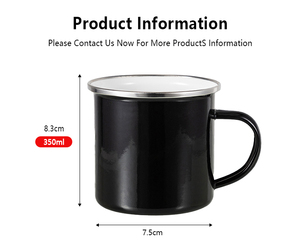 Wholesale Custom 12oz 350ml <b>Ceramic</b> Stainless Steel Eco-Friendly Travel <b>Mugs</b> Sublimation Tea Milk Coffee <b>Mug</b> Handle <b>Lid</b> - Product Image 5