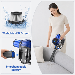 PVC2401 Cordless <b>Stick</b> Vacuum Cleaner 151-180AW OLED Display HEPA Filter Lightweight for Household Cleaning - Product Image 5
