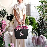 Sacs cadeaux de mariage à la mode en gros, sacs de plage imprimés avec logo, sacs de shopping surdimensionnés en toile de coton, sacs fourre-tout lifestyle